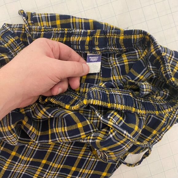 Marquette University Mens Large Pajama Pants Bottom Drawers Blue and Yellow NCAA - Picture 9 of 11